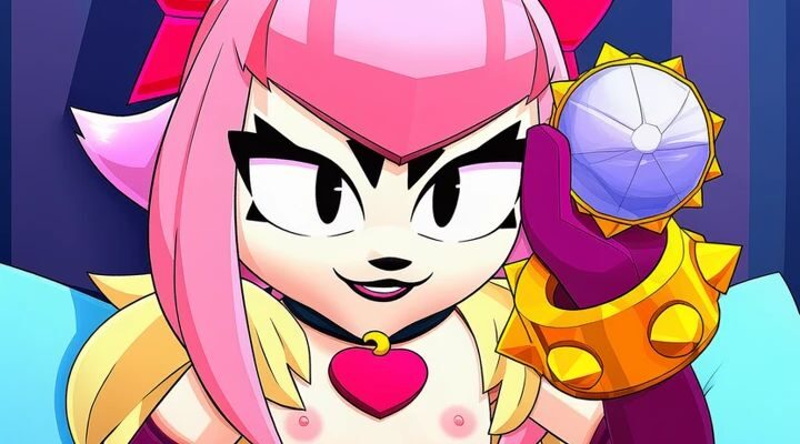 nsfw s 3717977978 10 720x400 - [ブロスタ] メグの二次エロ画像＆エロイラスト 45枚まとめ [BrawlStars]